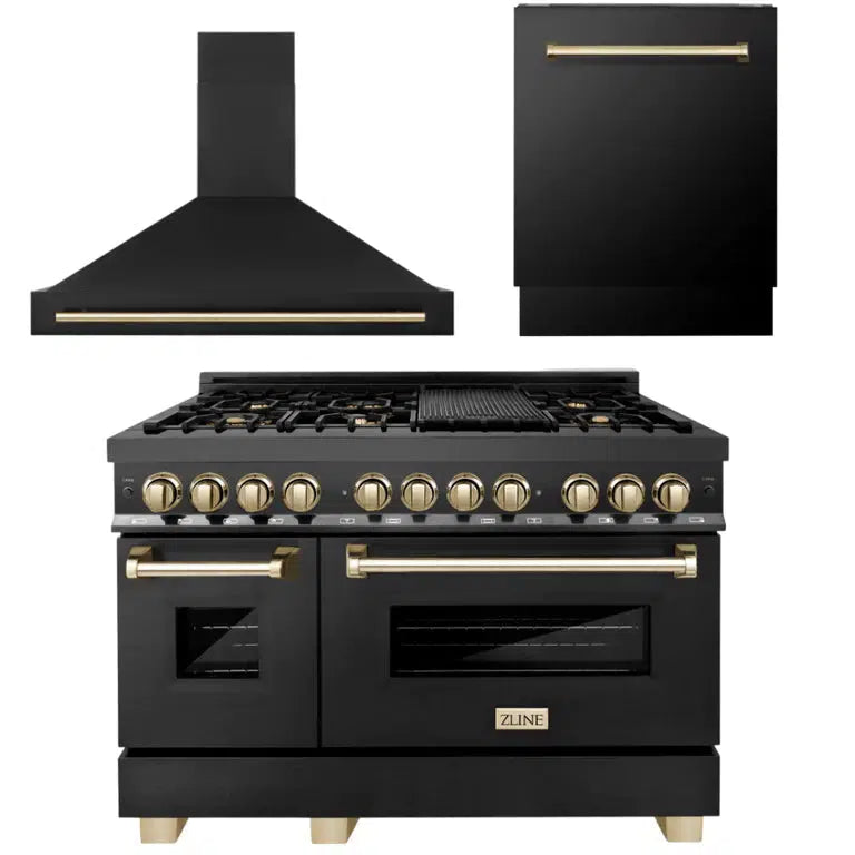 Z-line Kitchen Packages model 3AKP-RABRHDWV48-G