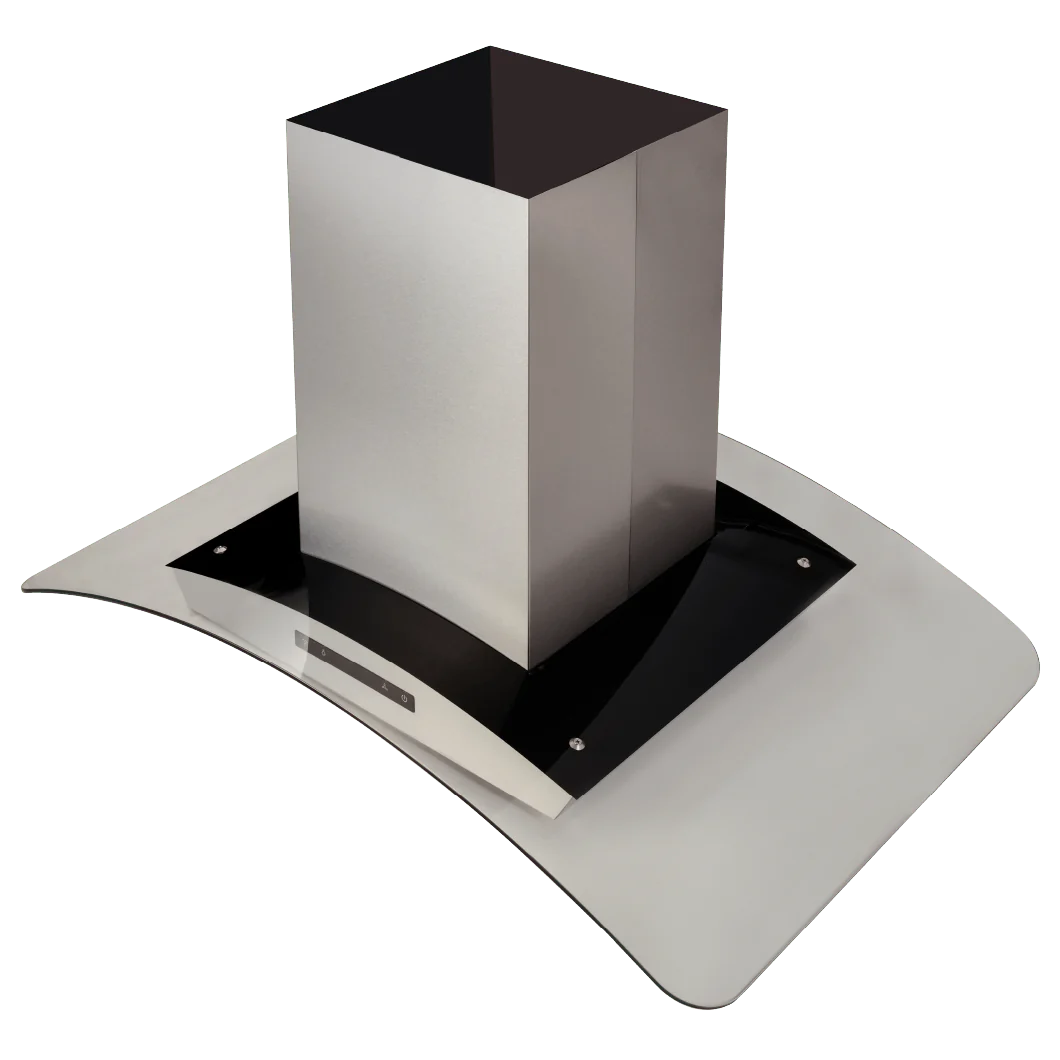 Proline PLSI 543 Island Range Hood - 550 CFM Stainless Steel Ventilation