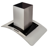 Thumbnail for Proline PLSI 543 Island Range Hood - 550 CFM Stainless Steel Ventilation