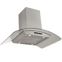 Thumbnail for Proline PLSI 543 Island Range Hood - 550 CFM Stainless Steel Ventilation